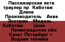 Пассажирская яхта-траулер пр. Каботаж 40 › Длина ­ 13 › Производитель ­ Аква-Экстрим › Модель ­ Каботаж 40 › Цена ­ 9 000 000 - Ленинградская обл., Санкт-Петербург г. Водная техника » Катера и моторные яхты   